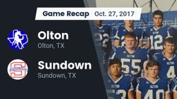 Recap: Olton  vs. Sundown  2017