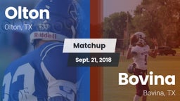 Matchup: Olton  vs. Bovina  2018