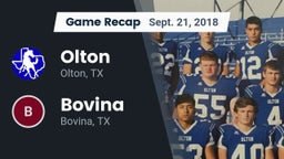 Recap: Olton  vs. Bovina  2018