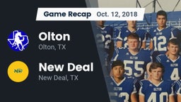 Recap: Olton  vs. New Deal  2018