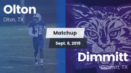 Matchup: Olton  vs. Dimmitt  2019