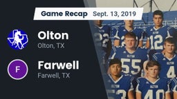 Recap: Olton  vs. Farwell  2019