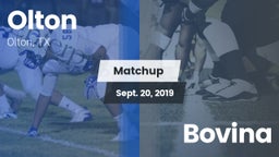 Matchup: Olton  vs. Bovina 2019