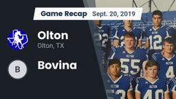 Recap: Olton  vs. Bovina 2019