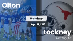 Matchup: Olton  vs. Lockney  2019