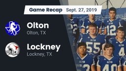 Recap: Olton  vs. Lockney  2019