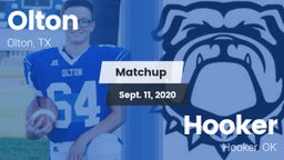 Matchup: Olton  vs. Hooker  2020