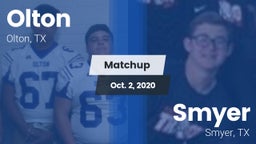 Matchup: Olton  vs. Smyer  2020