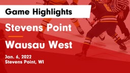 Stevens Point  vs Wausau West  Game Highlights - Jan. 6, 2022