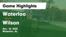 Waterloo  vs Wilson  Game Highlights - Dec. 18, 2020