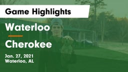 Waterloo  vs Cherokee   Game Highlights - Jan. 27, 2021