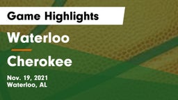 Waterloo  vs Cherokee Game Highlights - Nov. 19, 2021