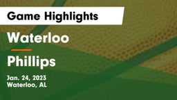 Waterloo  vs Phillips  Game Highlights - Jan. 24, 2023