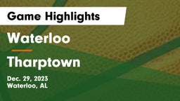 Waterloo  vs Tharptown  Game Highlights - Dec. 29, 2023