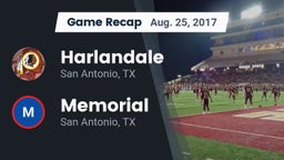 Recap: Harlandale  vs. Memorial  2017