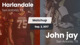 Matchup: Harlandale High vs. John jay   2017