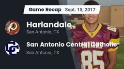 Recap: Harlandale  vs. San Antonio Central Catholic  2017