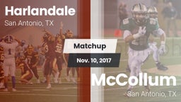 Matchup: Harlandale High vs. McCollum  2017
