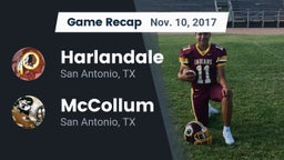 Recap: Harlandale  vs. McCollum  2017