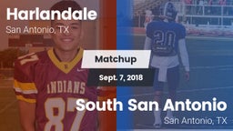 Matchup: Harlandale High vs. South San Antonio  2018