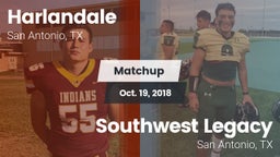 Matchup: Harlandale High vs. Southwest Legacy  2018