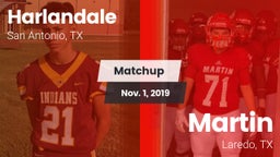 Matchup: Harlandale High vs. Martin  2019