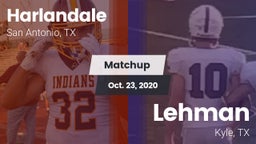 Matchup: Harlandale High vs. Lehman  2020