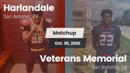 Matchup: Harlandale High vs. Veterans Memorial 2020