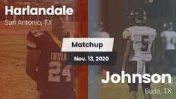 Matchup: Harlandale High vs. Johnson  2020