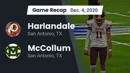 Recap: Harlandale  vs. McCollum  2020