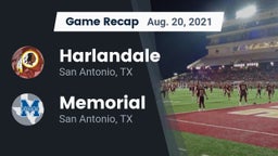 Recap: Harlandale  vs. Memorial  2021
