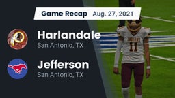 Recap: Harlandale  vs. Jefferson  2021