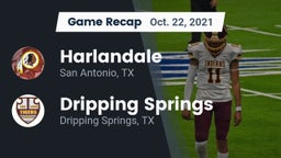 Recap: Harlandale  vs. Dripping Springs  2021