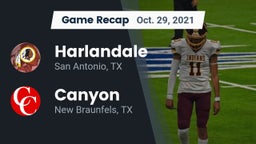 Recap: Harlandale  vs. Canyon  2021