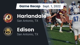Recap: Harlandale  vs. Edison  2022
