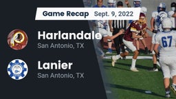 Recap: Harlandale  vs. Lanier  2022