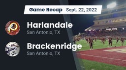 Recap: Harlandale  vs. Brackenridge  2022