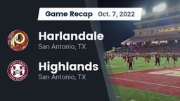 Recap: Harlandale  vs. Highlands  2022