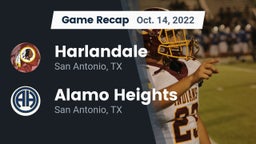 Recap: Harlandale  vs. Alamo Heights  2022
