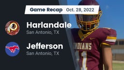 Recap: Harlandale  vs. Jefferson  2022