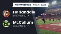Recap: Harlandale  vs. McCollum  2022