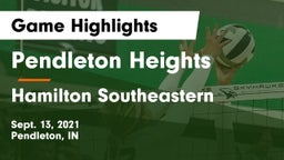 Pendleton Heights  vs Hamilton Southeastern  Game Highlights - Sept. 13, 2021
