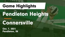 Pendleton Heights  vs Connersville  Game Highlights - Oct. 7, 2021
