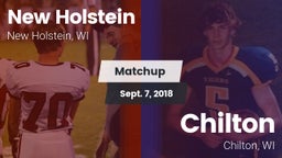 Matchup: New Holstein High vs. Chilton  2018