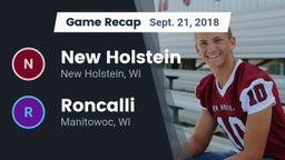 Recap: New Holstein  vs. Roncalli  2018