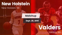 Matchup: New Holstein High vs. Valders  2018