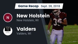 Recap: New Holstein  vs. Valders  2018