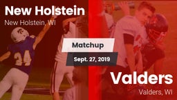 Matchup: New Holstein High vs. Valders  2019