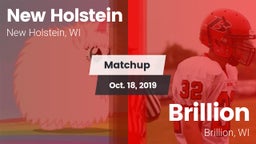 Matchup: New Holstein High vs. Brillion  2019