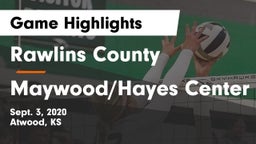 Rawlins County  vs Maywood/Hayes Center Game Highlights - Sept. 3, 2020